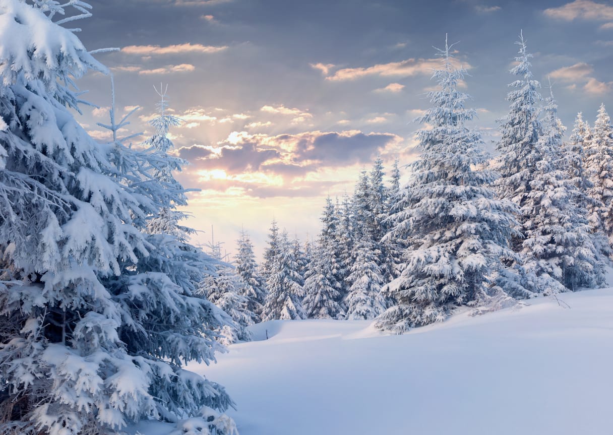 Imagination Meditation: Snowy Winter Landscape