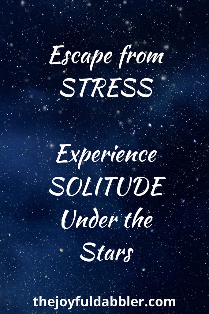 guided Imagination Meditation - Escape from Stress - Experience Solitude under the Stars