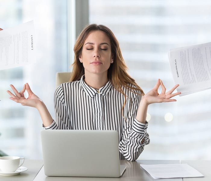 5 Ways to Add Peace to a Stressful Day in the Office