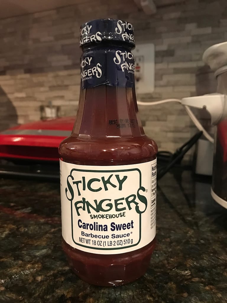 Sticky Fingers Carolina Sweet barbecue sauce